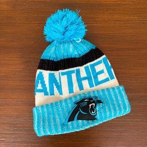 Unisex NFL Carolina Panthers | Sideline Sport Official Pom Cuffed Knit Beanie